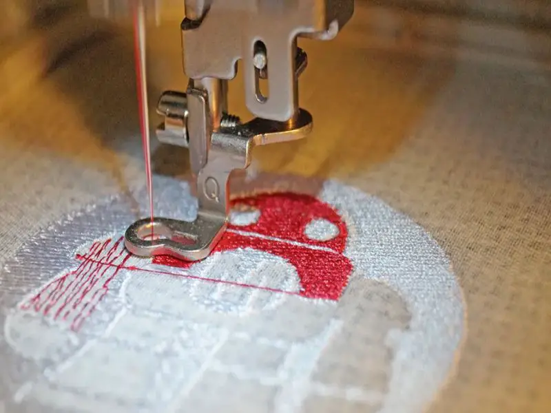 embroidery with brother SE400 sewing machine